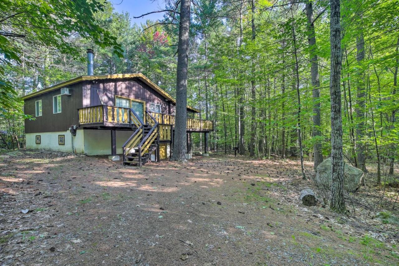 Cozy Adirondacks Cabin Walk To Lake Eaton! Jay Exterior photo