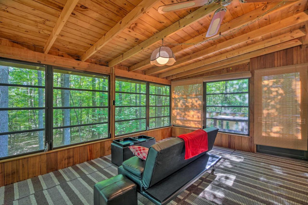 Cozy Adirondacks Cabin Walk To Lake Eaton! Jay Exterior photo