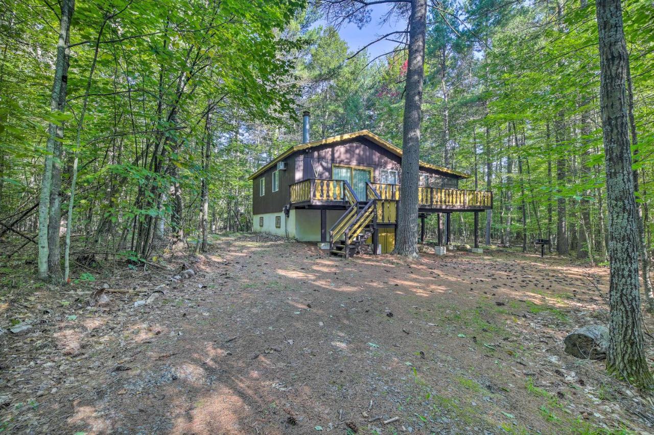 Cozy Adirondacks Cabin Walk To Lake Eaton! Jay Exterior photo